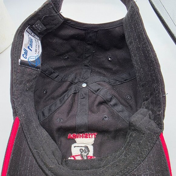 Toshiba Classic Volunteer Adjustable Black Red Baseball Cap Hat Sports Golf - Picture 7 of 9